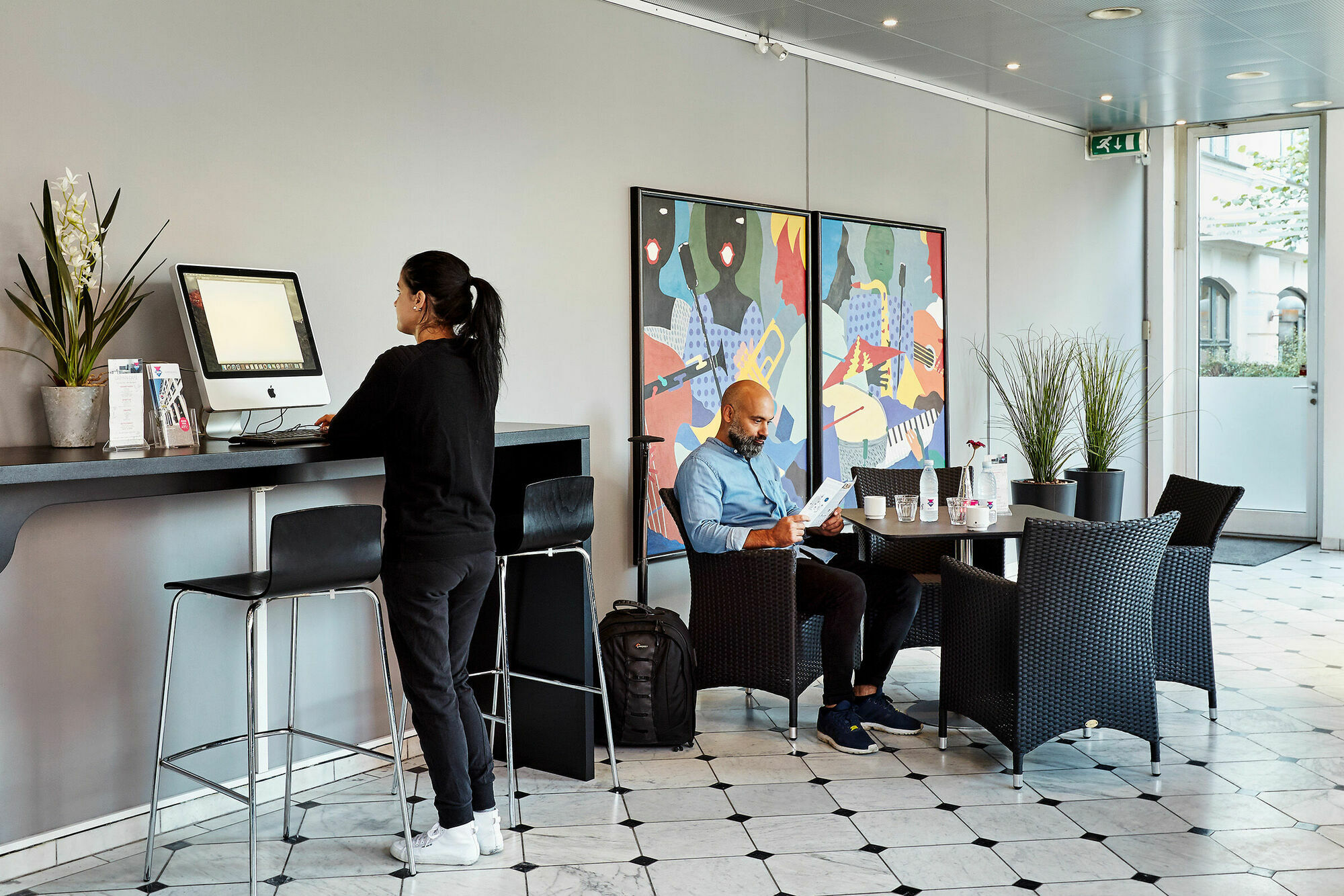 Cabinn Express Copenhaga Interior foto